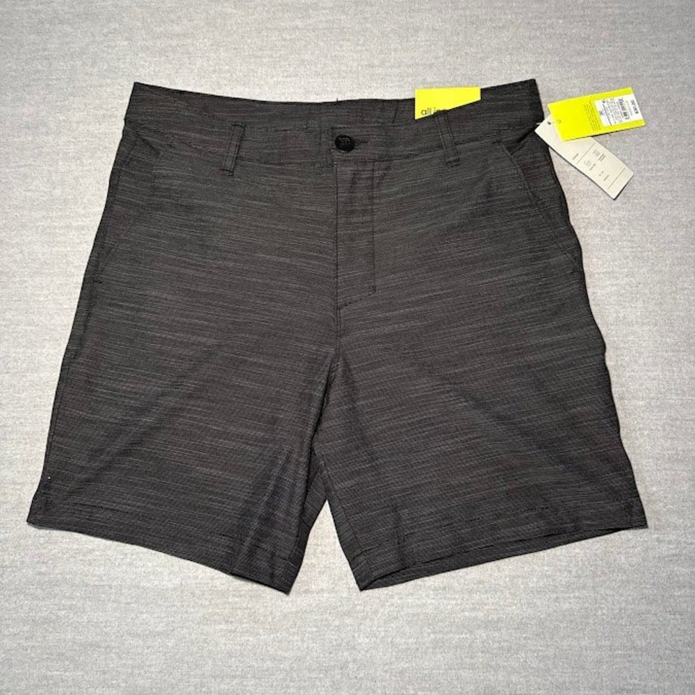All In Motion Mens 7 Inch Golf Shorts Black Onyx Size 30